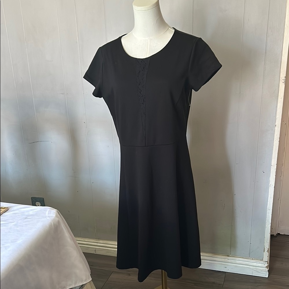 Ann Taylor Classic Black Mini Dress